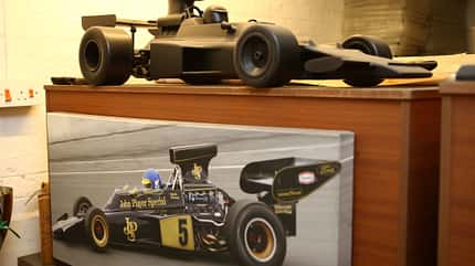 Lotus Windkanallmodell - Classic Team Lotus - Lotus Workshop - Werkstatt - Hethel - England 