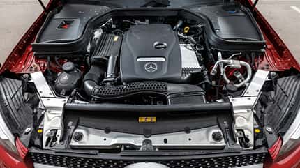 Mercedes GLC 300 4Matic Coupé, ams0517, Vergleich Mercedes GLC 300 4Matic Coupé, Motor