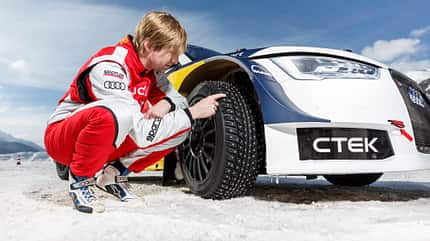 Audi S1 Rallycross, ams0617, Tracktest Audi S1 Rallycross, Impression, Tracktest, Winter
