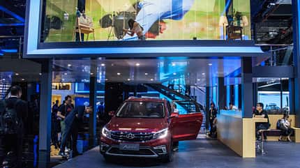 Girls auf der Shanghai Auto Show 2017 Girls auf der Shanghai Auto Show 2017