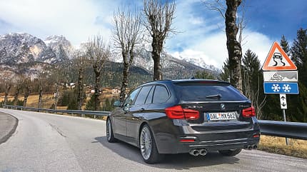 BMW Alpina D3 Biturbo, spa0517, Dauertest BMW Alpina D3 Biturbo, Heckansicht