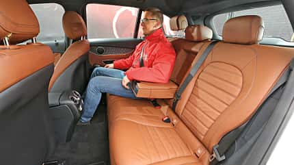 Mercedes GLC 350 e 4Matic, ams1117, Vergleich Mercedes GLC 350 e 4Matic, Fondsitze