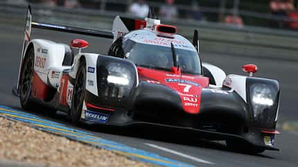 Toyota TS050 Hybrid - Vortest - 24h-Rennen Le Mans 2017 Toyota TS050 Hybrid - Vortest - 24h-Rennen Le Mans 2017