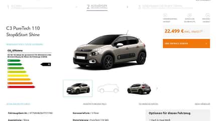 Citroën Autokauf Online (2017) Citroën Autokauf Online