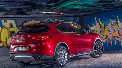 Alfa Romeo Stelvio 2.0 Turbo Q4 First Edition, Einzeltest, ams1517 Alfa Romeo Stelvio 2.0 Turbo Q4 First Edition, Heck
