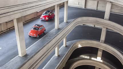 Fiat 500, Fiat 500L, Jubiläum, AMS1617 Fiat 500 neu und alt
