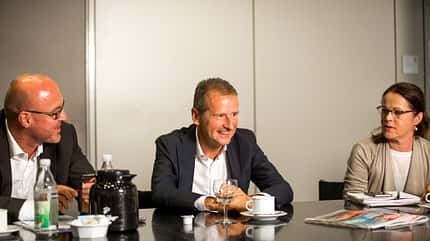 Herbert Diess, VW-Markenvorstand, Interview Herbert Diess, VW-Markenvorstand, Interview