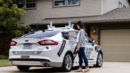 Ford Mondeo Domino's Self-Driving Delivery Vehicle Ford Mondeo Domino's Self-Driving Delivery Vehicle