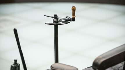 Benz Patent-Motorwagen - Mercedes-Museum - Lenkung Benz Patent-Motorwagen - Mercedes-Museum - Lenkung