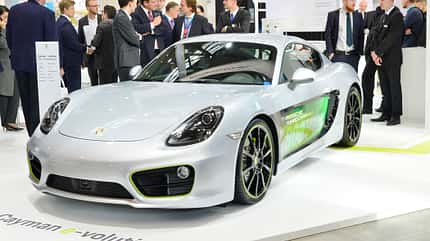 Porsche Cayman e-volution - Sportwagen - Forschungsfahrzeug - Elektromotor Porsche Cayman e-volution - Sportwagen - Forschungsfahrzeug - Elektromotor
