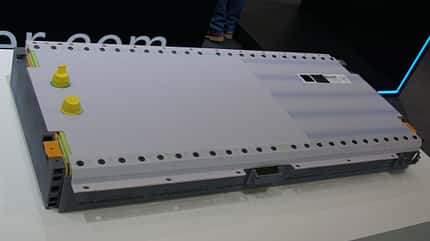 Mercedes EQ Batterie Modul - Electric Vehicle Symposium 2017 - Stuttgart - Messe - EVS30 Mercedes EQ Batterie Modul - Electric Vehicle Symposium 2017 - Stuttgart - Messe - EVS30