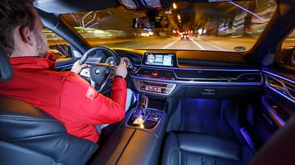 BMW 740i, Mercedes S 450 4Matic, Vergleichstest, ams2117 BMW 740i, Interieur