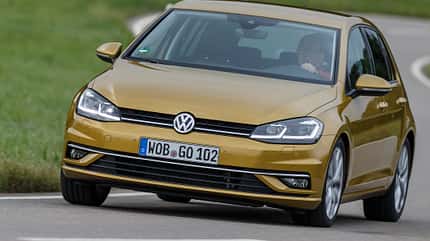 Hyundai i30, Opel Astra, Peugeot 308, VW Golf, Vergleichstest, ams2117 VW Golf Exterieur Front