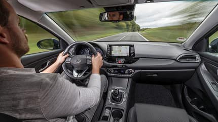 Hyundai i30, Opel Astra, Peugeot 308, VW Golf, Vergleichstest, ams2117 Hyundai i30, Interieur
