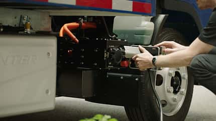 Daimler Fuso eCanter Elektro-Lkw Fahrbericht Daimler Fuso eCanter Elektro-Lkw erster Test