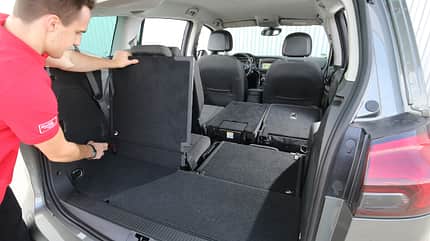 Erdgas-Autos, Audi A5 Sportback g-Tron 2.0 TFSI, Mercedes B 200 c, Opel Zafira 1.6 CNG, VW Golf TGI, Fahrbericht, ams2317 Opel Zafira 1.6 CNG, Interieur