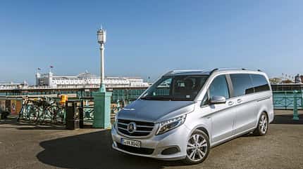 Mercedes V 250 d, Dauertest, ams2417 Mercedes V 250 d, Exterieur, Seite