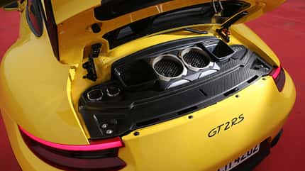 Lamborghini Huracán Performante, Porsche 911 GT2 RS, Vergleichstest, spa0118 Porsche 911 GT2 RS, Motor