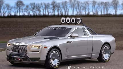 Rolls Royce Ute - Design-Konzept - Grafikkünstler Rain Prisk Rolls Royce Ute - Design-Konzept - Grafikkünstler Rain Prisk