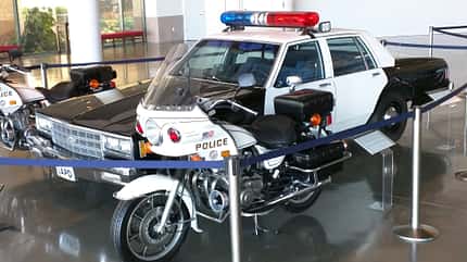 Ronald Reagan, Präsidenten-Limousine, Ronald Reagan Presidential Library 2018 1982er Chevrolet Impala, LAPD