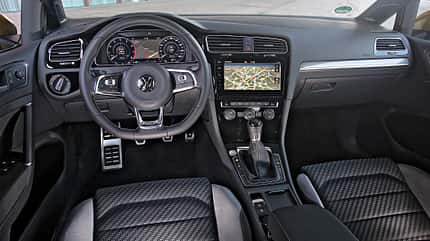 Opel Astr Sports Tourer 1.4 DI Turbo Innovation, Skoda Octavia Combi 1.5 TSI ACT Style, VW Golf Variant 1.5 TSI ACT Highline, Vergleichstest, ams0318 VW Golf Variant 1.5 TSI ACT Highline, Interieur