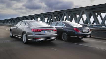 Audi A8 50 TDI Quattro, Mercedes S 350 d 4Matic, Vergleichstest, ams0418 Audi A8 50 TDI Quattro, Mercedes S 350 d 4Matic, Exterieur