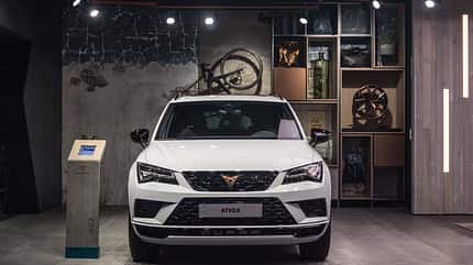 Mobile World Congress Die Seat Brand Scouts am Cupra Stand in Genf