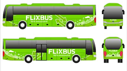 03/2018, Flixbus Elektrobus Skizze 03/2018, Flixbus Elektrobus Skizze