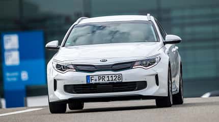 Kia Optima Sportswagon Plug-in-Hybrid, VW Passat Variant GTE, Vergleichstest, ams0618 Kia Optima Sportswagon Plug-in-Hybrid, Exterieur