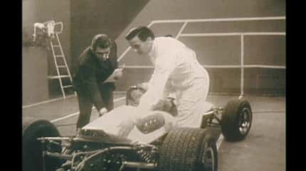 Jim Clark & Kurt Ahrens - ZDF - Aktuelles Sportstudio - 1968 Jim Clark & Kurt Ahrens - ZDF - Aktuelles Sportstudio - 1968
