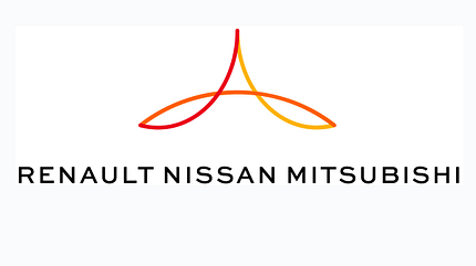 Renault,Unternehmen,Renault Nissan Allianz,Logo,2017 04/2018, Renault Nissan Mitsubishi Allianz