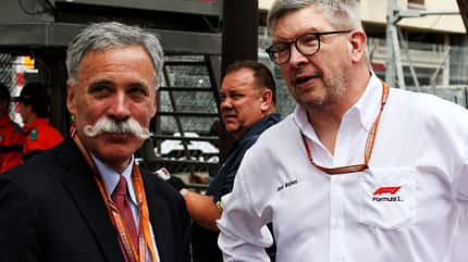 Chase Carey - Ross Brawn - Formel 1 - GP Monaco 2018 Chase Carey - Ross Brawn - Formel 1 - GP Monaco 2018