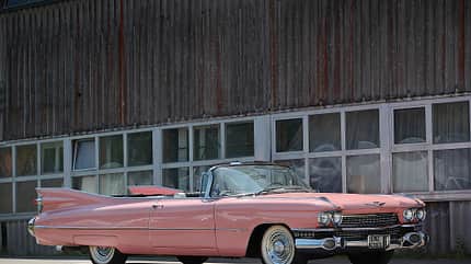Auktion Dolder Zürich 06/2023 Cadillac-Series-62-Convertible---Pink-Cadillac---1960