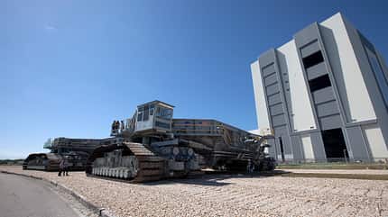 NASA, Crawler, Space Shuttle, Transport NASA Crawler