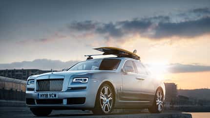 Rolls-Royce Ghost Woodpop Surfboard Rolls-Royce Ghost Woodpop Surfboard