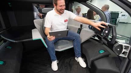 Renault EZ Pro Lieferwagen-Studie (2018) Renault EZ Pro Lieferwagen-Studie (2018)