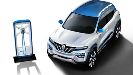 Elektro-SUV Renault K-ZE Paris Autosalon 2018 Elektro-SUV Renault K-ZE Paris Autosalon 2018