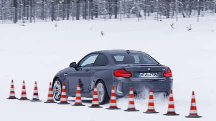 sportauto Winterreifentest 2018, spa1118 sportauto Winterreifentest 2018, BMW M2, Traktion