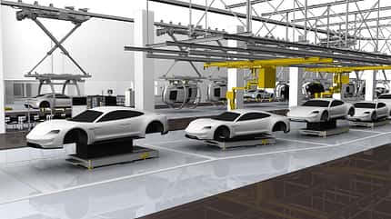 10/2018, Porsche Taycan Produktion Porsche Taycan Produktion