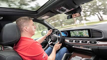 Mercedes GLE 400 d, Fahrbericht, 11/2018 Mercedes GLE 400 d, Innenraum, Cockpit