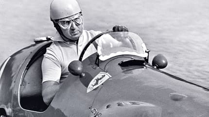 Alberto Ascari - Ferrari 625 - GP Italien 1954 Alberto Ascari - Ferrari 625 - GP Italien 1954