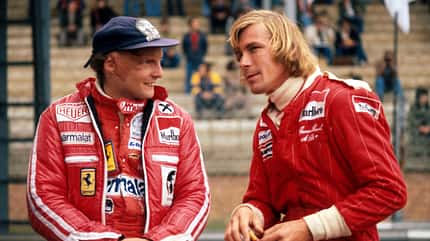 Niki Lauda - Ferrari - James Hunt - McLaren - Zolder 1977 Niki Lauda - Ferrari - James Hunt - McLaren - Zolder 1977