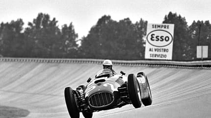 Giuseppe Farina - Ferrari D50 - Monza 1955 Giuseppe Farina - Ferrari D50 - Monza 1955