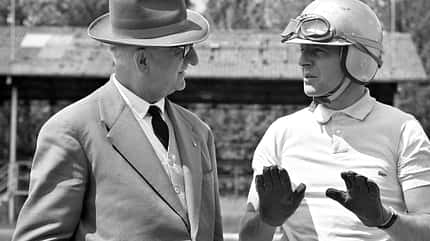 Enzo Ferrari - Wolfgang Graf Berghe von Trips - Monza 1960 Enzo Ferrari - Wolfgang Graf Berghe von Trips - Monza 1960