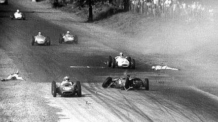 Wolfgang Graf Berghe von Trips - Ferrari 156 - GP Italien 1961 - Monza Wolfgang Graf Berghe von Trips - Ferrari 156 - GP Italien 1961 - Monza