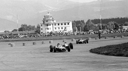 Ritchie Ginther- BRM P261 - Mike Spence - Lotus 33 - Jo Bonnier - Brabham BT7 - Zeltweg 1964 Ritchie Ginther- BRM P261 - Mike Spence - Lotus 33 - Jo Bonnier - Brabham BT7 - Zeltweg 1964