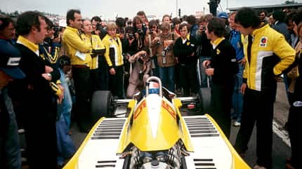 Jean-Pierre Jabouille - Renault RS11 - GP Frankreich 1979 - Dijon Jean-Pierre Jabouille - Renault RS11 - GP Frankreich 1979 - Dijon