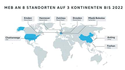 01/2019, VW MEB-Standorte VW MEB-Standorte