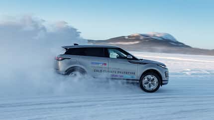 Range Rover Evoque, Fahrbericht auf Eis, ams0219 Range Rover Evoque Exterieur
