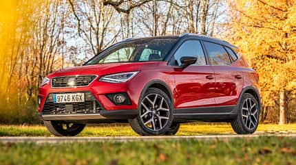 ams0319, Vergleichstest, Fiat 500X 1.3 GSE, Opel Crossland X 1.2 DI Turbo, Seat Arona 1.5 TSI, Seat, Arona ams0319, Vergleichstest, Seat Arona 1.5 TSI, Exterieur